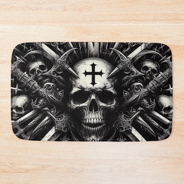 Item preview, Black Metal Rocker Art designed and sold by TheDarkWardrobe.
