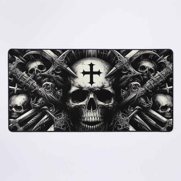 Item preview, Black Metal Rocker Art designed and sold by TheDarkWardrobe.