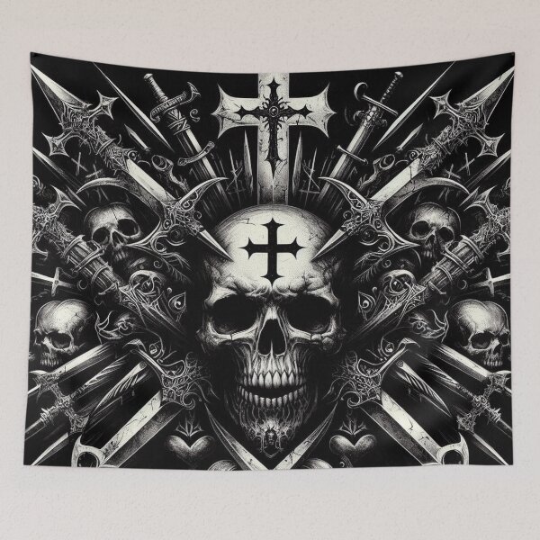Item preview, Black Metal Rocker Art designed and sold by TheDarkWardrobe.