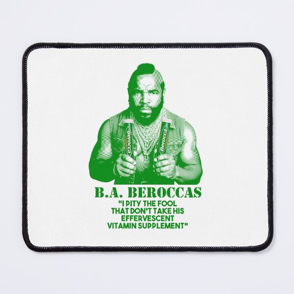 Item preview, BA Beroccas (B.A. Baracus - Mr T) The A Team Funny Retro TV designed and sold by letitrip.
