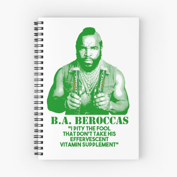 Item preview, BA Beroccas (B.A. Baracus - Mr T) The A Team Funny Retro TV designed and sold by letitrip.