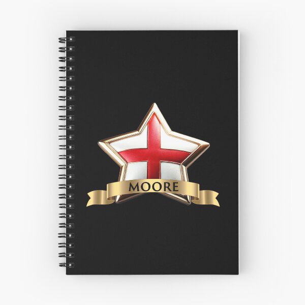 Item preview, Moore Star Crest  Shining English Heritage and Family Pride designed and sold by Highlandkings.