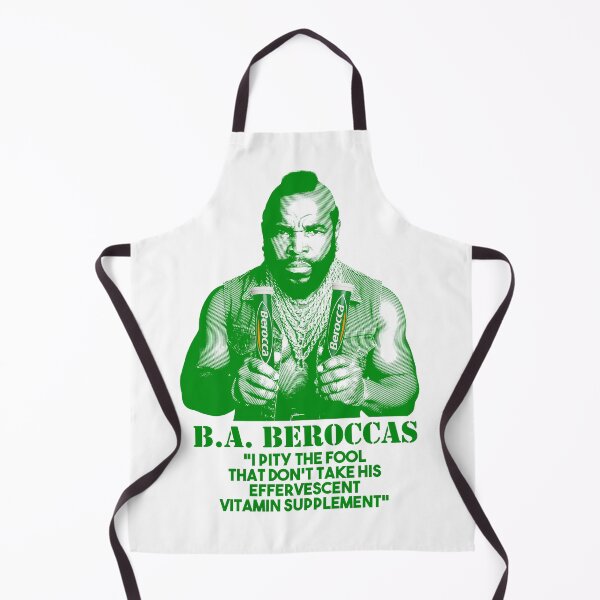 Item preview, BA Beroccas (B.A. Baracus - Mr T) The A Team Funny Retro TV designed and sold by letitrip.