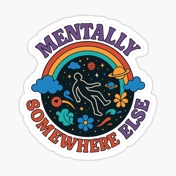 Item preview, Mentally Somewhere Else designed and sold by bakazel.