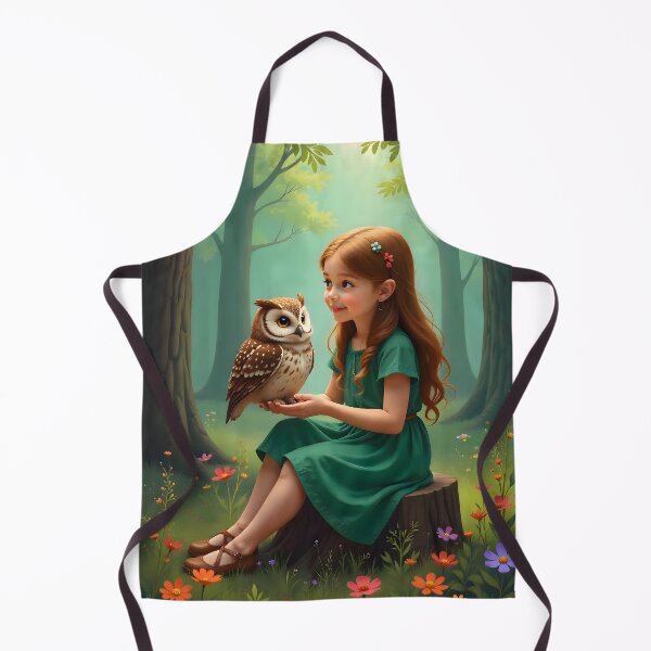 Item preview, Girl with Owl designed and sold by Saim-165.
