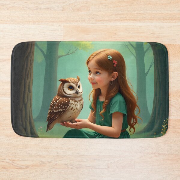 Item preview, Girl with Owl designed and sold by Saim-165.