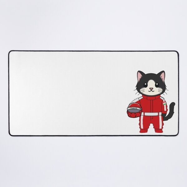 Item preview, Cow cat Racing Driver designed and sold by Gemini-SA.