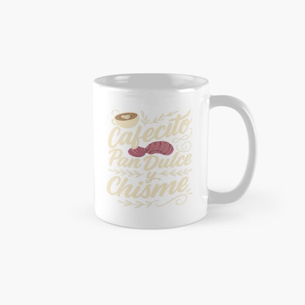 Item preview, Cafecito, Pan Dulce y Chisme | Cozy & Cute Latino Culture Design designed and sold by Mi Clase Divertida.