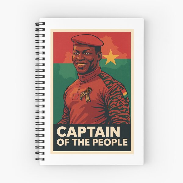 Item preview, Ibrahim Traore: Captain of the people designed and sold by ArtistrySky.