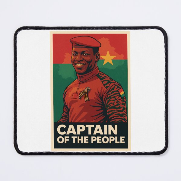 Item preview, Ibrahim Traore: Captain of the people designed and sold by ArtistrySky.