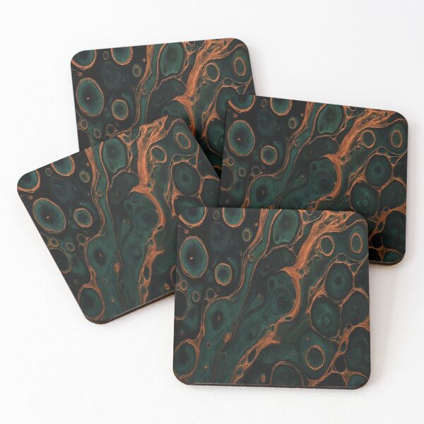 Item preview, Copper Veins: Deep Earth Cells designed and sold by AbstractAnom.