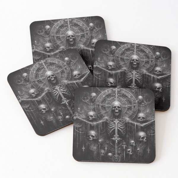 Item preview, Black Metal Rocker Art designed and sold by TheDarkWardrobe.