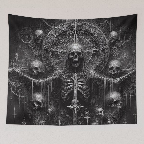 Item preview, Black Metal Rocker Art designed and sold by TheDarkWardrobe.