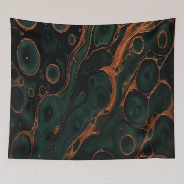 Item preview, Copper Veins: Deep Earth Cells designed and sold by AbstractAnom.