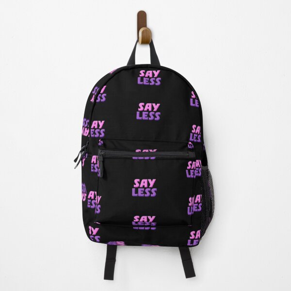 Item preview, Say Less in Pink and Violet designed and sold by Memes N Lore .