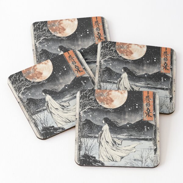 Artikelvorschau, „Yuki-Onna Eis der Stille“ 2 Vintage Manga Art Ghost entworfen und verkauft von [EverNever] Creative Gear Alternatives.