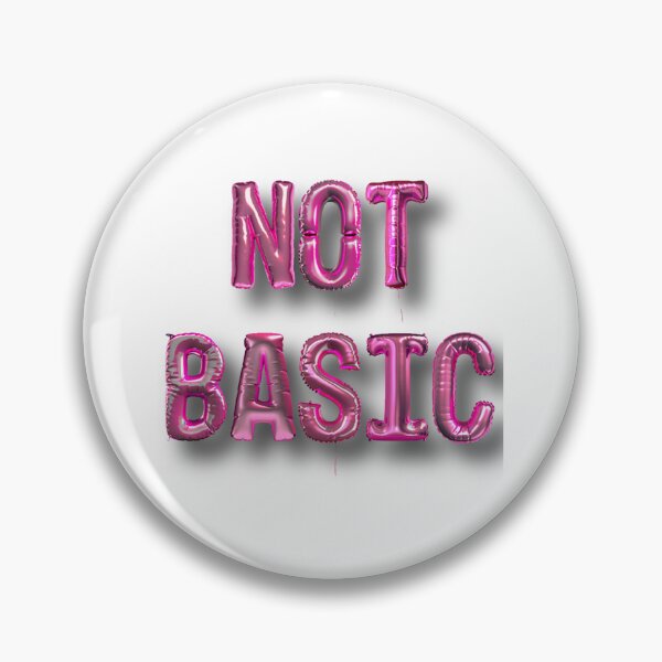 Item preview, Not Basic Text Art Design designed and sold by PureGoldDesigns.