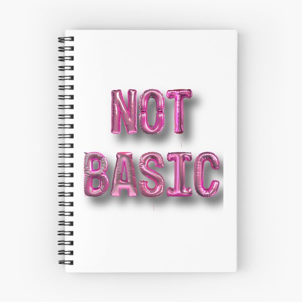Item preview, Not Basic Text Art Design designed and sold by PureGoldDesigns.