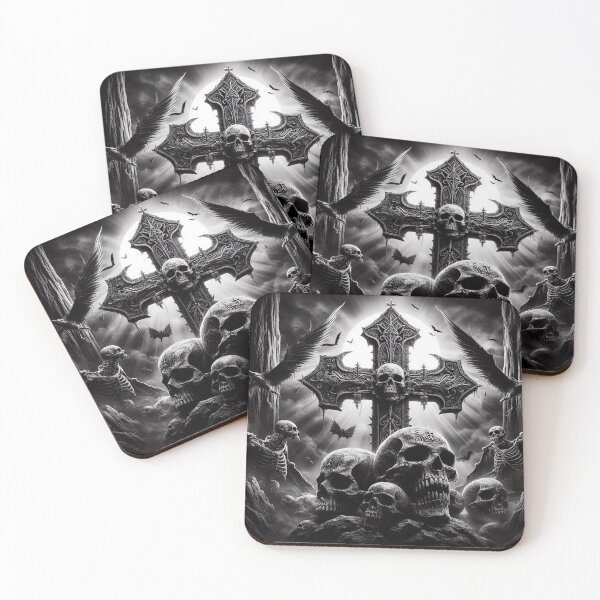 Item preview, Black Metal Rocker Art designed and sold by TheDarkWardrobe.