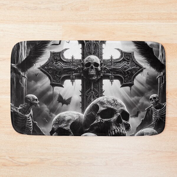 Item preview, Black Metal Rocker Art designed and sold by TheDarkWardrobe.