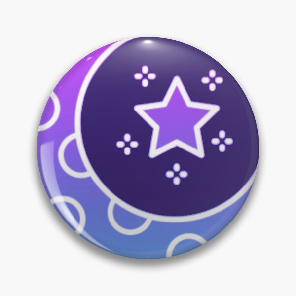 Item preview,  Purple Crescent Moon with Stars Illustration designed and sold by nada-art.