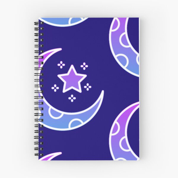 Item preview,  Purple Crescent Moon with Stars Illustration designed and sold by nada-art.
