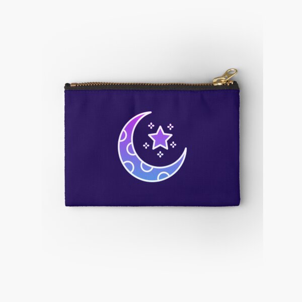 Item preview,  Purple Crescent Moon with Stars Illustration designed and sold by nada-art.