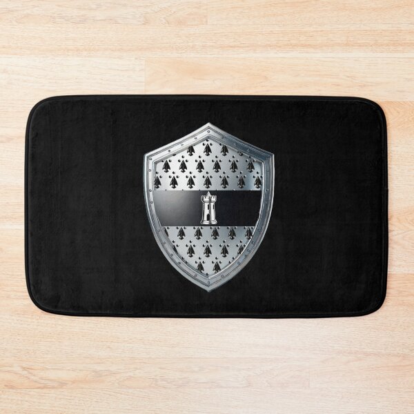 Item preview, Hill Shield  Tower of Strength on Ermine Silver Armor designed and sold by Highlandkings.