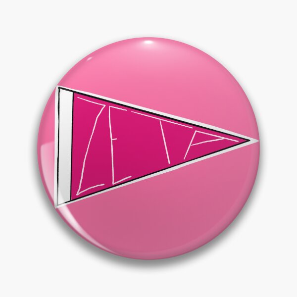 Item preview, Pink Zeta Pennant designed and sold by the-peydesigns.