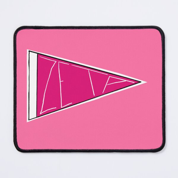 Item preview, Pink Zeta Pennant designed and sold by the-peydesigns.