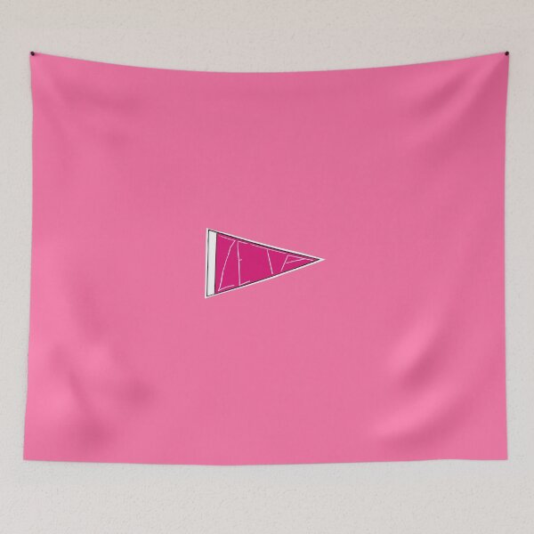 Item preview, Pink Zeta Pennant designed and sold by the-peydesigns.
