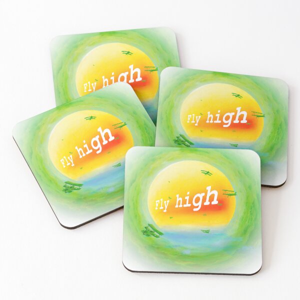 Item preview, Fly high - Biplanes fly against the sun designed and sold by art paintings.