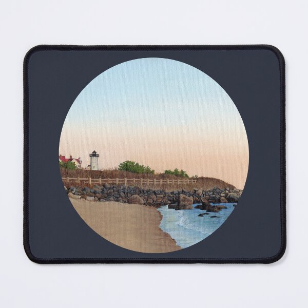 Item preview, Cape Cod Lighthouse Nobska Lighthouse Falmouth Massachusetts designed and sold by skye-studio.