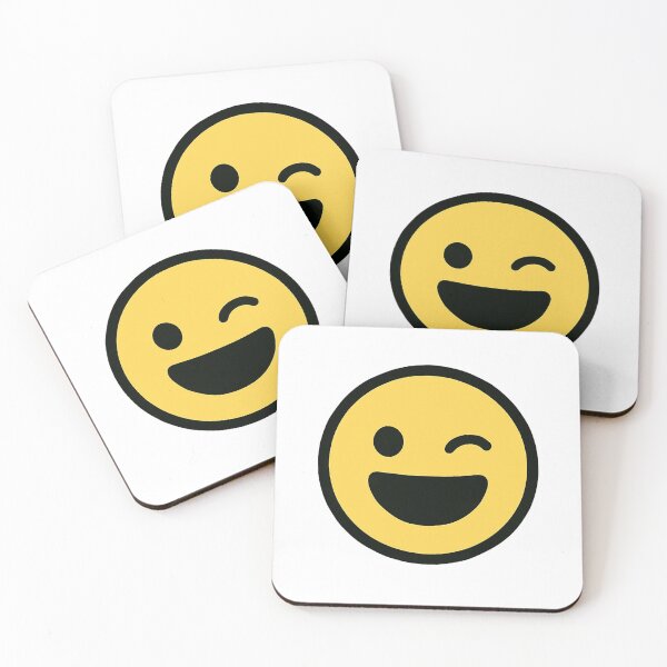 Item preview, Cheeky Wink – Playful Emoji Vibes designed and sold by SpaceStore369.