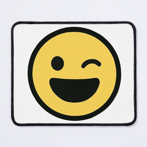 Item preview, Cheeky Wink – Playful Emoji Vibes designed and sold by SpaceStore369.