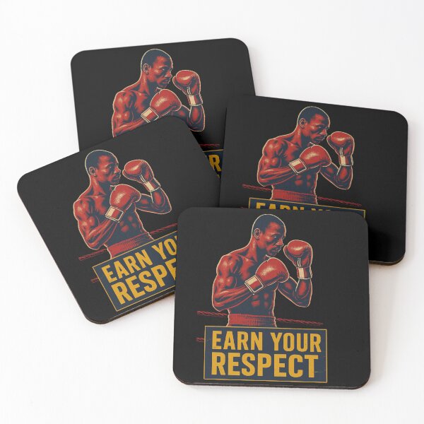 Item preview, Earn Your Respect – Vintage Boxing Motivation Poster designed and sold by JenniferCreaArte .