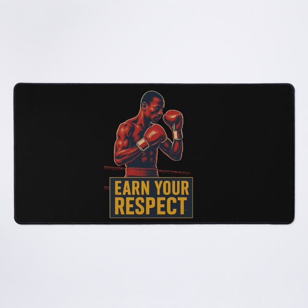 Item preview, Earn Your Respect – Vintage Boxing Motivation Poster designed and sold by JenniferCreaArte .