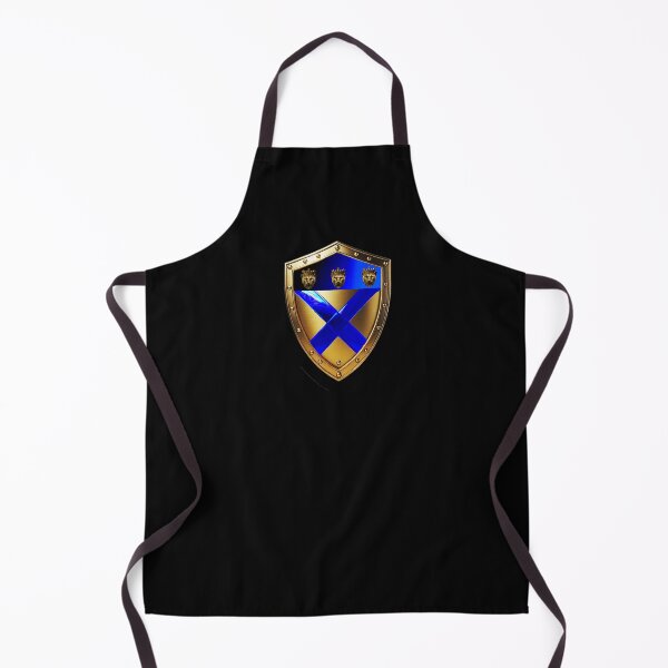 Item preview, Cooper Family Shield Blue Saltire and Crowned Cheetahs designed and sold by Highlandkings.