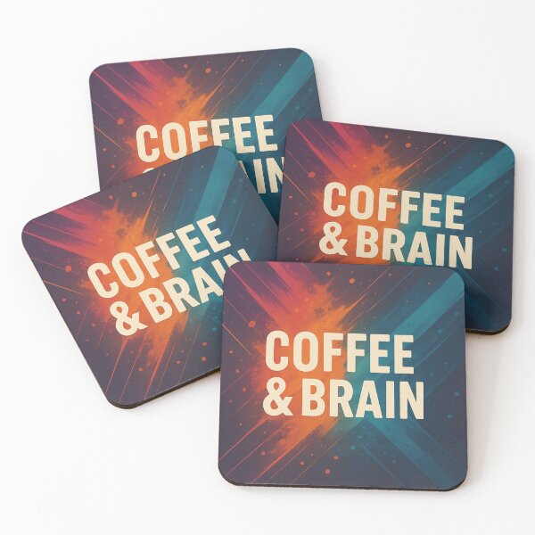 Item preview, Coffee & Brain  designed and sold by GatesShop.