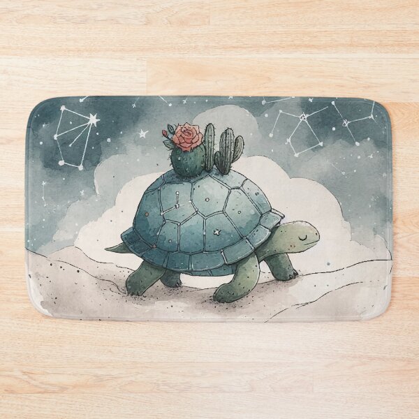 Item preview, Stellar Voyager: The Cosmic Turtle designed and sold by PatchAndPetal.