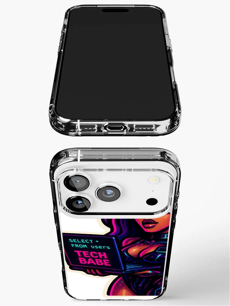Thumbnail 3 of 5, iPhone Case, Tech Babe designed and sold by SoftwareStickers.