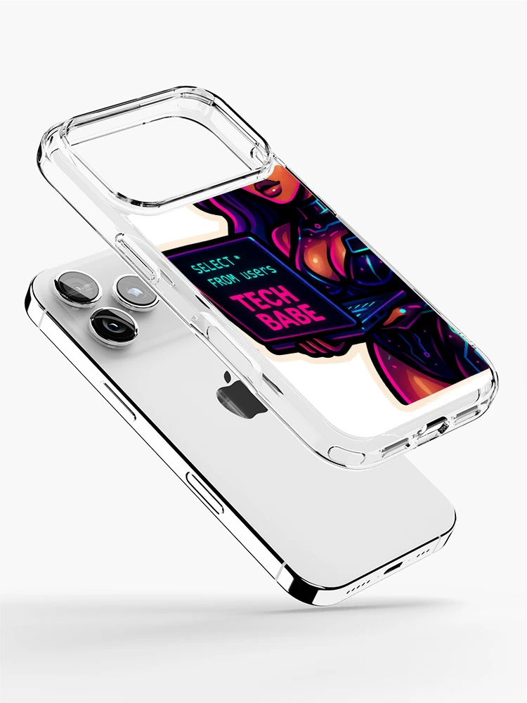Thumbnail 2 of 5, iPhone Case, Tech Babe designed and sold by SoftwareStickers.
