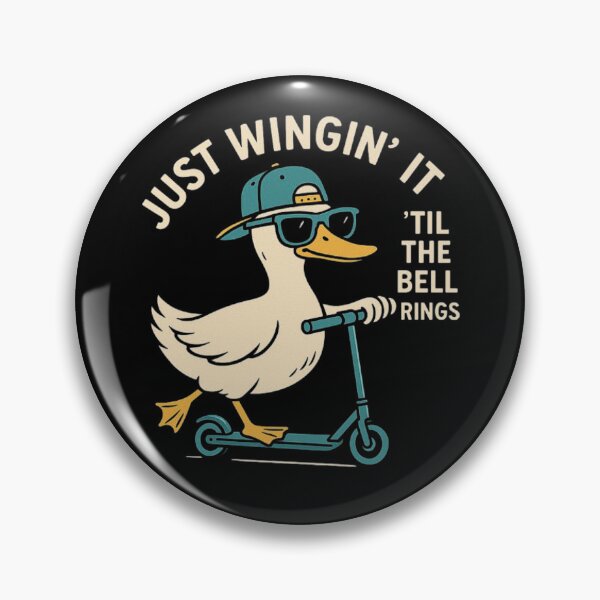Item preview, Just Wingin' It 'Till The Bell Ring Funny Goose Teacher designed and sold by love3617.