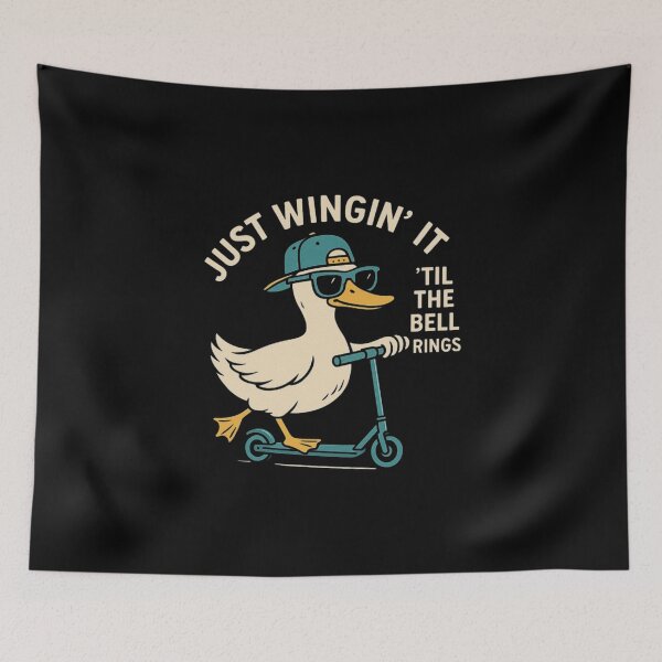 Item preview, Just Wingin' It 'Till The Bell Ring Funny Goose Teacher designed and sold by love3617.