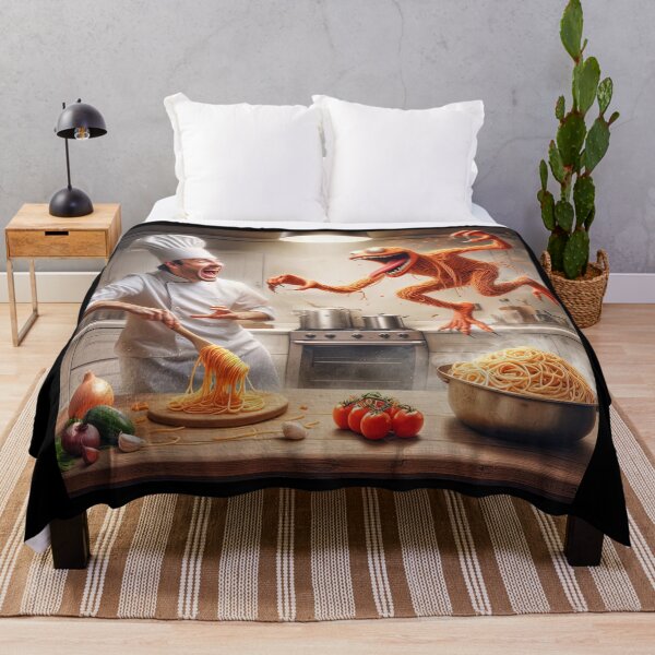 Item preview, The Spaghetti Monster and The Chef designed and sold by CarolM.