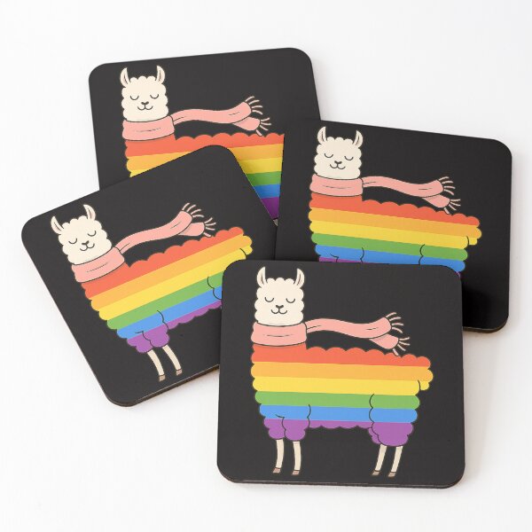 Item preview, Rainbow Llama Cute Pride designed and sold by Tigerr3g.