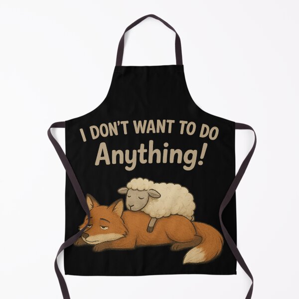 Artikelvorschau, Lazy Day Vibes – Niedliche Fuchs- und Schafillustration entworfen und verkauft von DesignWerkz.