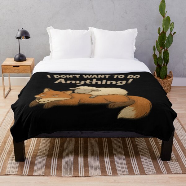 Artikelvorschau, Lazy Day Vibes – Niedliche Fuchs- und Schafillustration entworfen und verkauft von DesignWerkz.