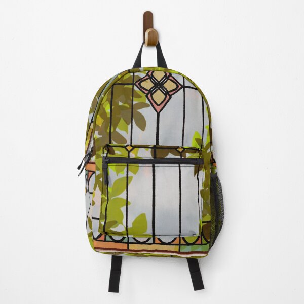 Item preview, Stained Glass Leafy View designed and sold by maccm.
