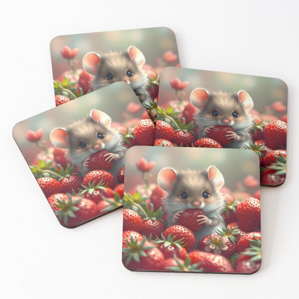 Item preview, Strawberry Whiskers designed and sold by PresciousPrintz.